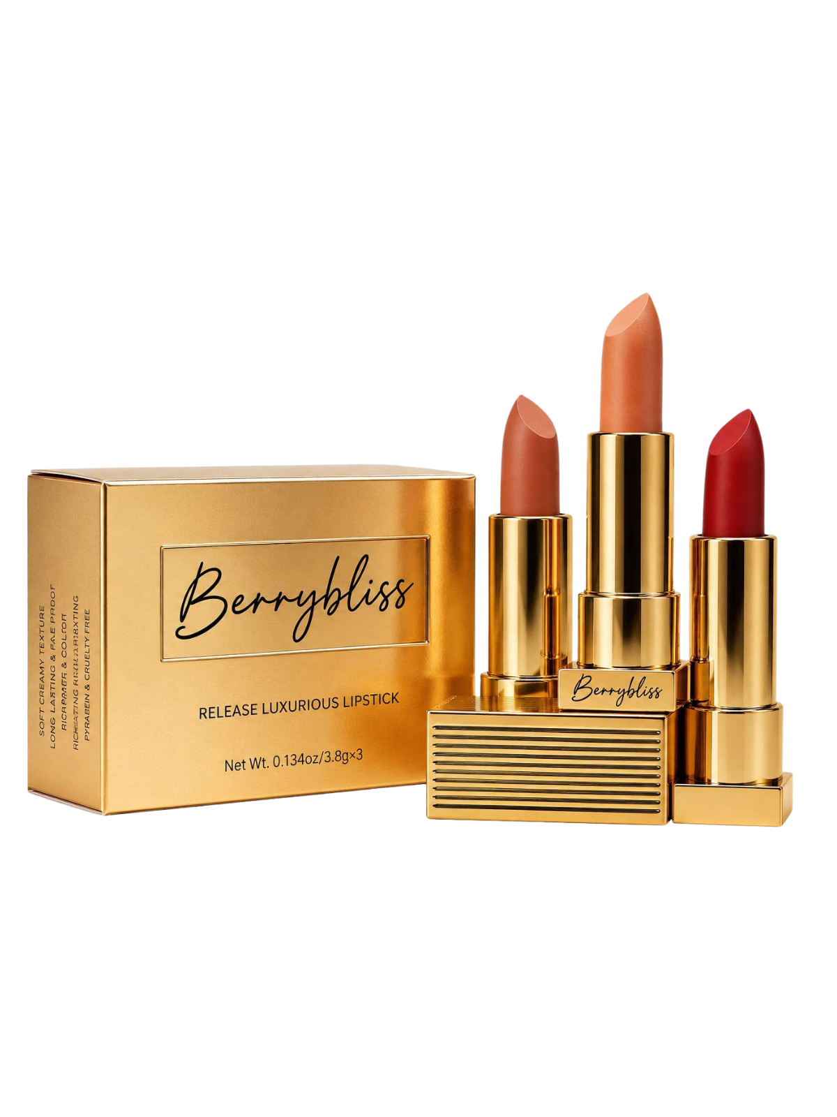 Berrybliss Release Luxurious Lipstick